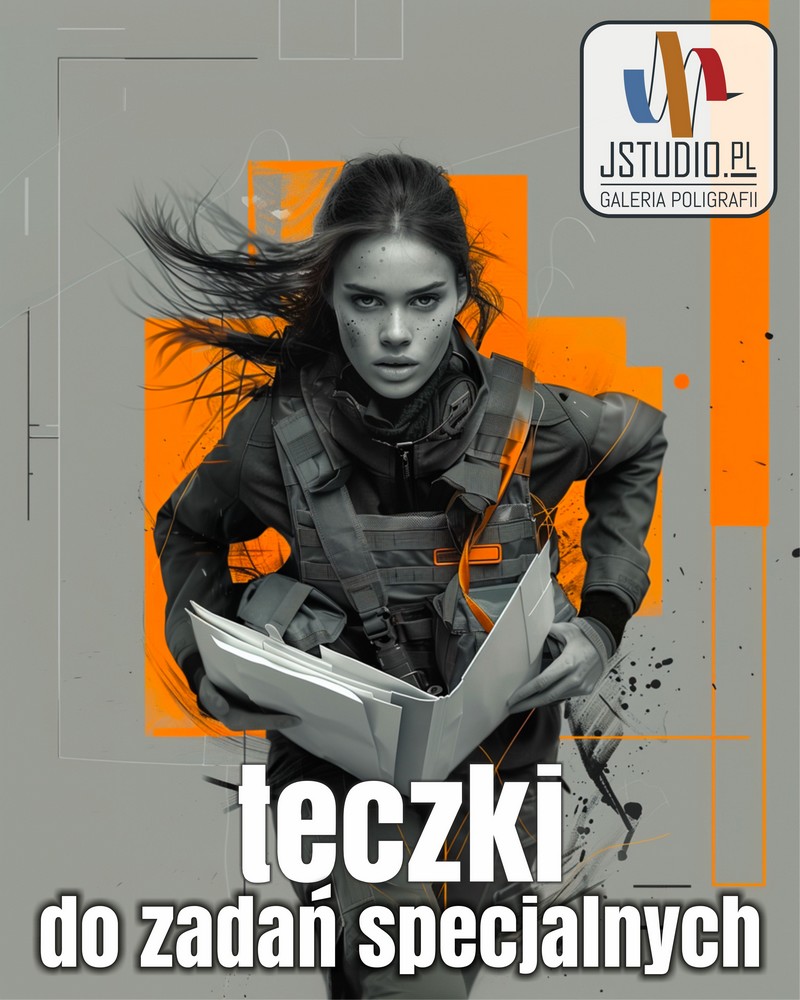 Sztywne grube teczki na dużą ilość dokumentów